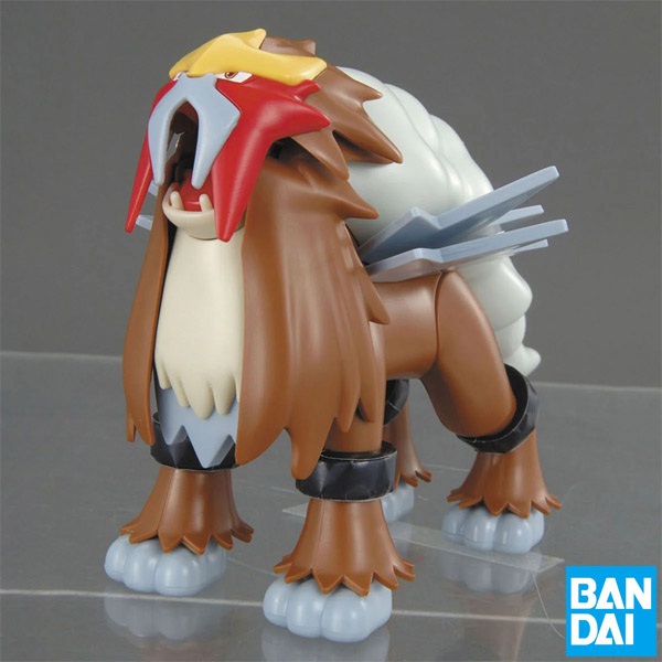 Bandai Pokemon Entei Plastic Model Kit